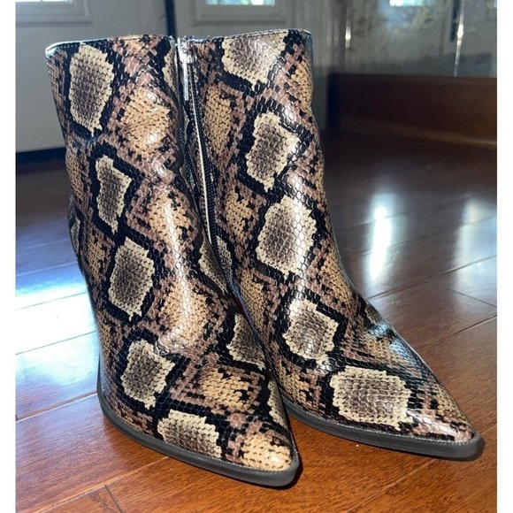 Circus By Sam Edelman Snake Booties -- 6M